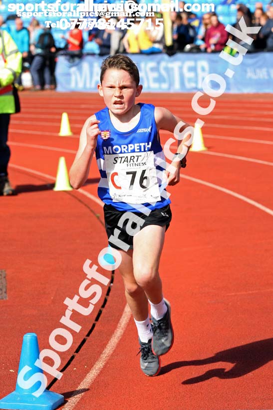 Boys under-15s  Northern 3 Stage Road Relay, SportsCity, Manchester. Photo: David T. Hewitson/Sports for All Pics